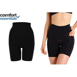 Comfort Essentials – Corrigerend Ondergoed – Shapewear Short – Dames Ondergoed – Everyday Shapewear Dames – Buik Billen Heupen - Zwart