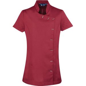 Schort/Tuniek/Werkblouse Dames M (12 UK) Premier Burgundy 100% Polyester