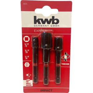 KWB Dophouder impact set 3 stuks