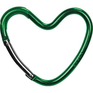 Universal Hook Tassenhaak Hartvorm Groen