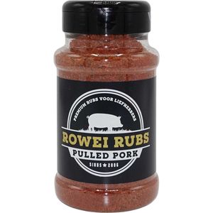 Rowei Specerijen - Pulled Pork Rub - Strooibus 300 gram - Kruiden voor vlees - BBQ kruiden