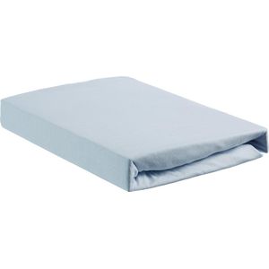 Beddinghouse Jersey - Topper Hoeslaken - Eenpersoons - 70/90x200/220 cm - Light Blue