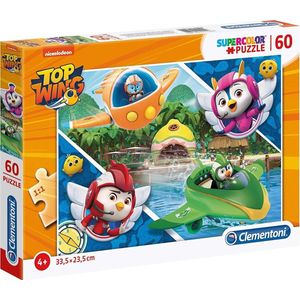 Clementoni Legpuzzel Top Wings Vliegen Junior Karton 60 Stukjes