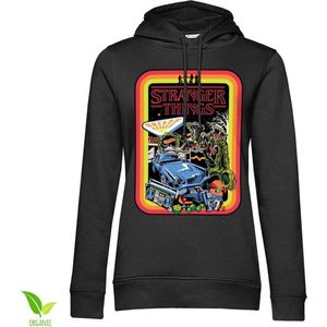 Stranger Things Hoodie/trui -XL- Retro Poster Zwart