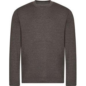 Organic Sweater met lange mouwen Charcoal Heather - XL