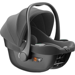 Ding Flow Autostoel - Zwart - i-Size - Vanaf 40 - 87cm - Geboorte tot 15 maanden
