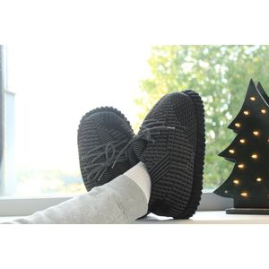 Footzynederland®YZY Reflect black - Sneaker sloffen - nike stijl - One size fits all - Pantoffels - yeezy stijl