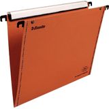 Esselte Orgarex VisioPlus Verticale Hangmap - A4 - 25 stuks - Oranje