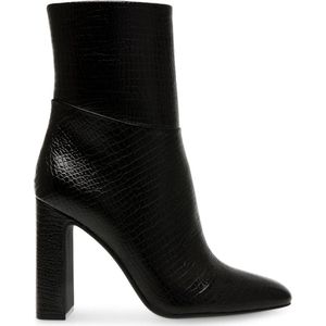 Steve Madden Aisha Enkellaarsjes - Enkelboots met rits - Dames - Zwart - Maat 40