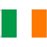 Kleine Ierse vlag  60 x 90 cm