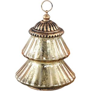 PTMD - XMAS Decoratie led lamp Gold Kerstboom S