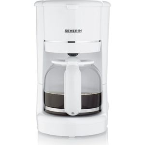 Severin KA 4323 Filter-koffiezetapparaat - met afwasbaar permanent filter - 900 Watt - Wit