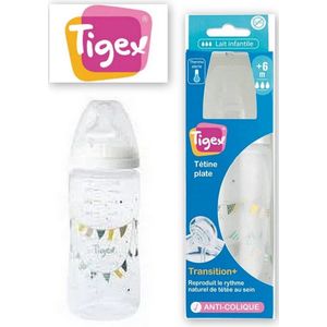 Tigex | Overgang + flesje| 6+ maanden | 300 ml | 6+ m