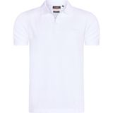 Pierre Cardin - Heren Polo SS Classic Polo - Wit - Maat XL