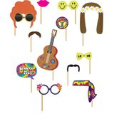 FIESTAS GUIRCA, S.L. - Hippie photobooth set - Decoratie > Feest spelletjes