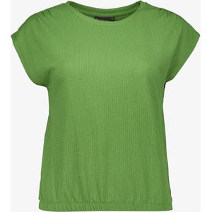 TwoDay dames T-shirt groen - Maat 3XL