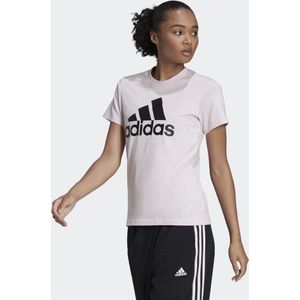 Adidas Dames Loungewear Ess Logo T-Shirt - Maat L