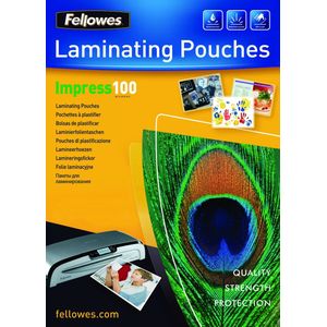 Fellowes lamineerhoezen Impress A4 - glanzend - 100 micron - 100 stuks