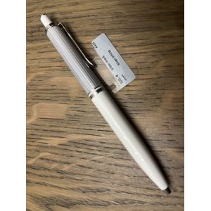 Pelikan pen K405 wit/zilver