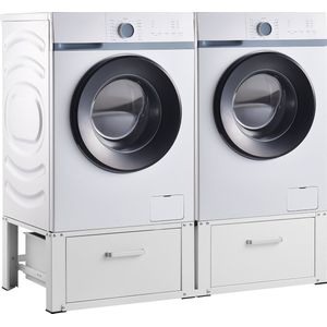 Wasmachine sokkel dubbel Heyen verhoger met lades