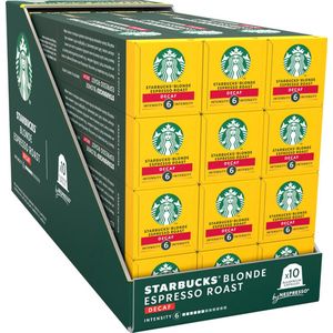 Starbucks by Nespresso Blonde Espresso Roast Decaf - 120 koffiecups