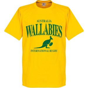 Australië Wallabies Rugby T-shirt - Geel - Kinderen - 92/98