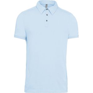 Kariban Heren Jersey Gebreide Polo Shirt (Hemelsblauw)