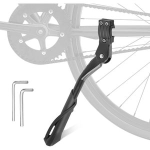 Universele Fietsstandaard 24-29 Inch - Verstelbare Antislip Zijstandaard voor Mountainbike, E-bike, Trekking en Racefiets