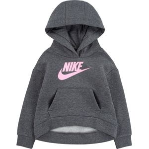 NIKE KIDS Club Fleece High Low Sweatshirt Kinderen - Carbon Heather - 4-5 jaren