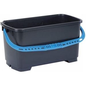 Moerman Profi Emmer - Zwart met Turquoise Handvat - 22L