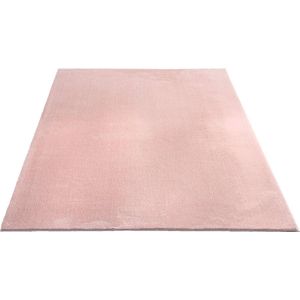 Olivia Tapijt, woonkamer, laagpolig, 80 x 150 cm, roze