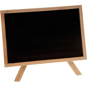 Houten Schoolbord - Klein - (16x11) cm