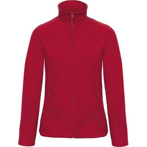 Fleecevest 'ID.501 Micro Fleece Full Zip' Dames Maat 3XL Rood