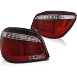 Achterlichten BMW E60 07 03-02 07 ROOD HELDER LED STRIP