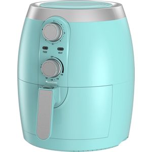 TurboTronic AF10M Airfryer - Heteluchtfriteuse - 3.5L - Turquoise