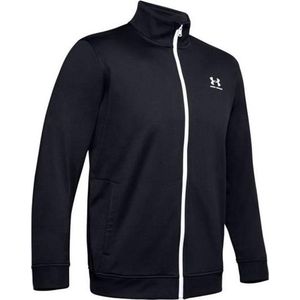 Under Armour Sportstyle Tricot Jacket 1329293-002, Mannen, Zwart, Sporttrui casual, maat: XL EU