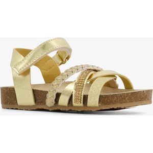 Meisjes bio sandalen goudkleurig - Maat 30