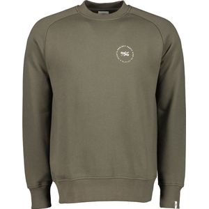Hensen Sweater - Slim Fit - Groen - 3XL Grote Maten