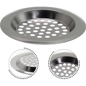 CHPN - Gootsteenfilter - Filter voor gootsteen - Metaal - 7CM - Afvoerfilter - 1 Stuk - Korfplug - Afvoerplug - Keuken - Gootsteenzeef - Afvoerzeef - Schone wasbak