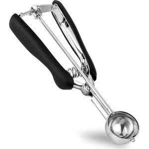 IJsschep - 1 Eetlepel - 35mm - Voor Koekdeeg & Meloenbollen - Quick Release - Antiaanbaklaag - Lichtgewicht & Praktisch - Compact & Handzaam - Stijlvol & Ergonomisch - Duurzaam & Efficiënt