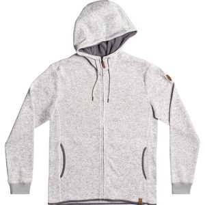 Quiksilver Keller Zip Hoodie Heren Maat XL Donkergrijs