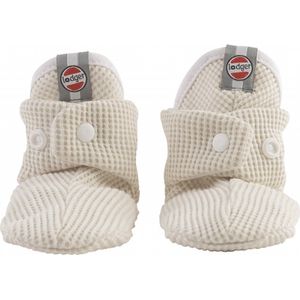 Lodger Babyslofjes Maat 15 Creme Slipper Ciumbelle Katoen Luchtig 0-3M