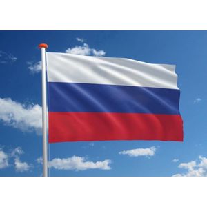 CHPN - Vlag - Vlag van Rusland - Russische vlag - Russische Gemeenschaps Vlag - 90/150CM - Russian flag - Russia - Moskou - Moscow
