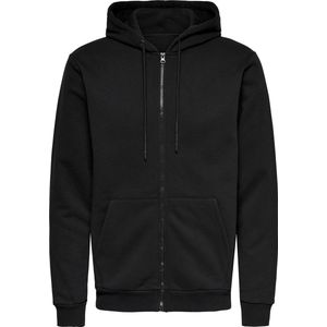 ONLY & SONS ONSCERES ZIP THR. HOODIE SWEAT NOOS Heren Trui - Maat S