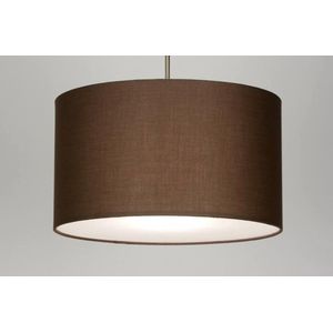 Lumidora Hanglamp 30375 - E27 - Bruin - Stof - ⌀ 45 cm