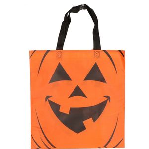 Halloween Halloween tas voor snoep oranje