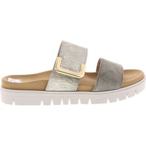 Gabor Slippers taupe - Maat 39