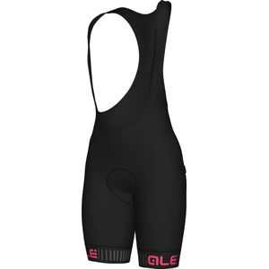 Alé Dames Korte Fietsbroek Solid Traguardo - Roos - XS