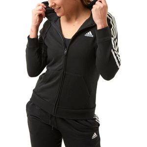 Adidas Essentials 3-Stripes Vest Zwart Dames - Maat XS
