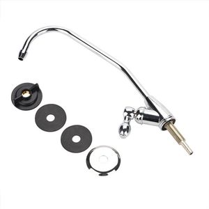 Zwanenhals Kraan 1/4 '' van Zinklegering Chroom - Omgekeerde Osmose RO Drinkwater Filter Kraan.
